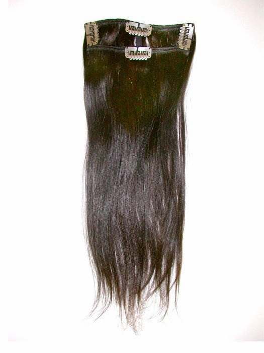 16" Human Hair Extensions (2 Piece) | Clip In | Discontinued