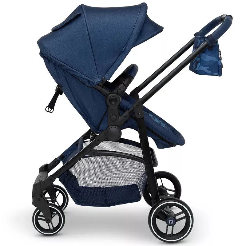 2-in-1 Carriage Stroller - Navy Camo
