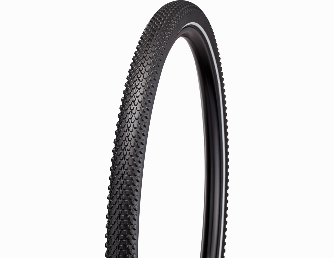 2025 SPECIALIZED HEMISPHERE FLAT RESISTANT WIREBEAD RFL TIRE - 700X51C, BLACK REFLECT