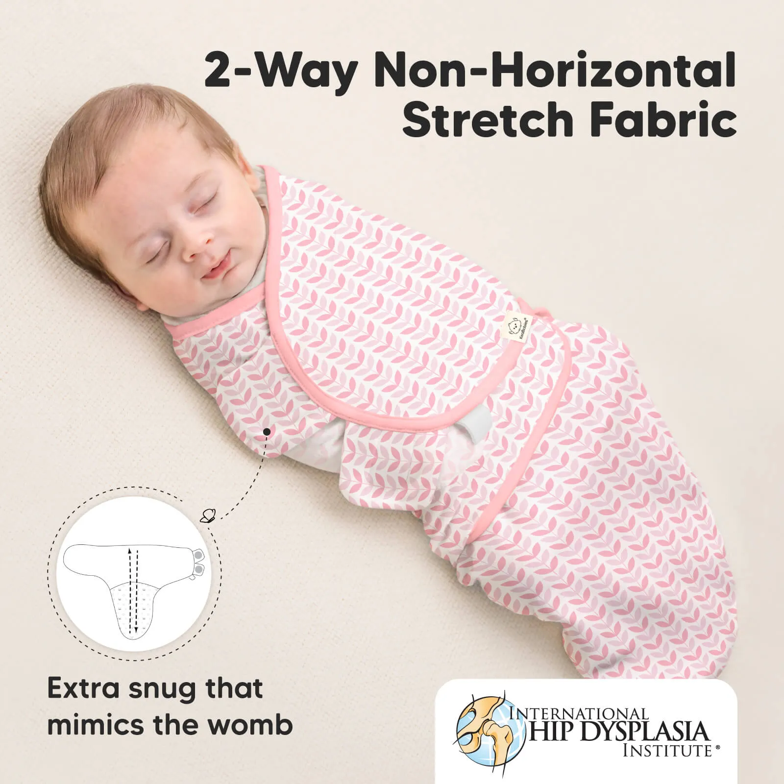 3-Pack Soothe Swaddle Wraps (Blossom)