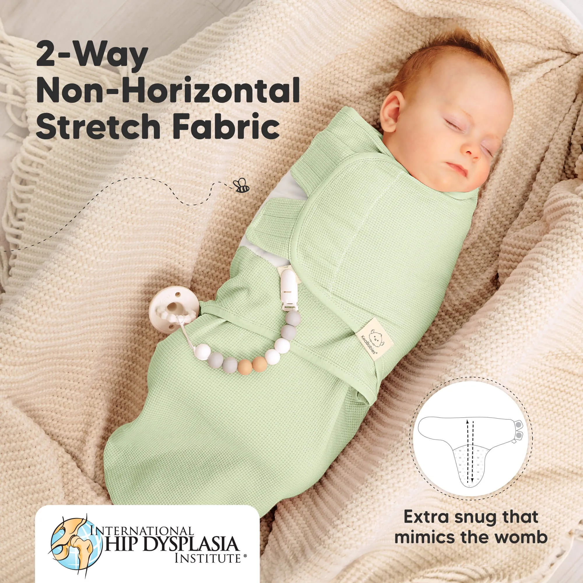 3-Pack Soothe (Wren) Swaddle Wraps (Mellow)