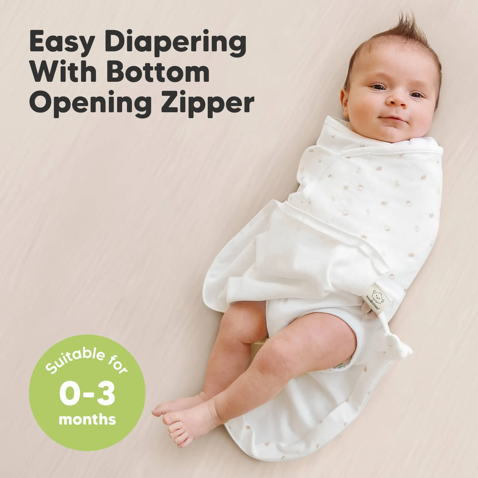 3-Pack Soothe Zippy Swaddle Wrap (Forest)