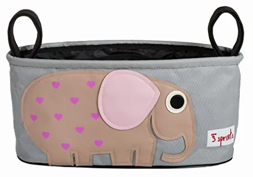 3 Sprouts Stroller Organizer Caddy, Rabbit
