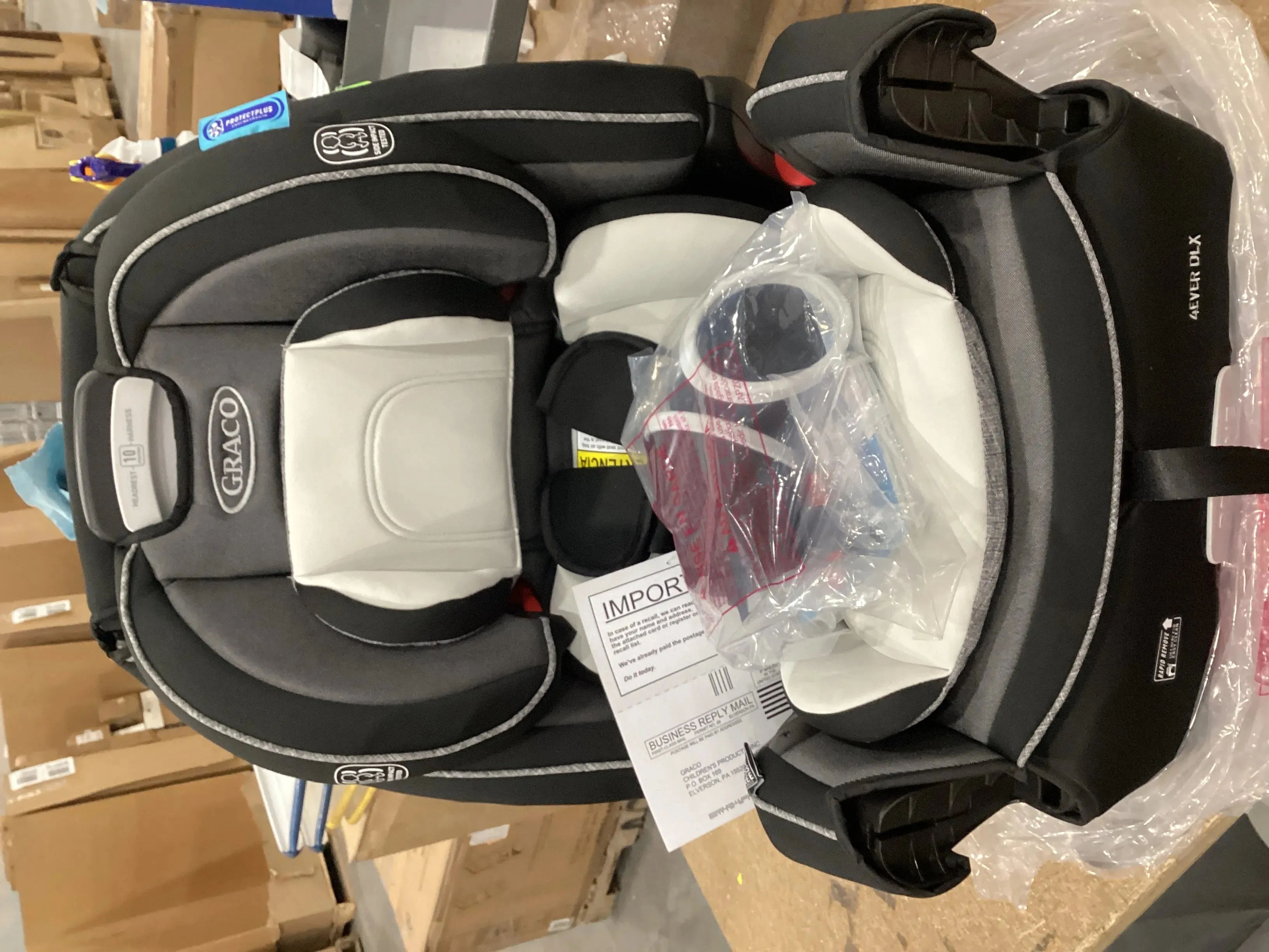 4Ever DLX 4-in-1 Convertible Car Seat - Fairmont (See Description)