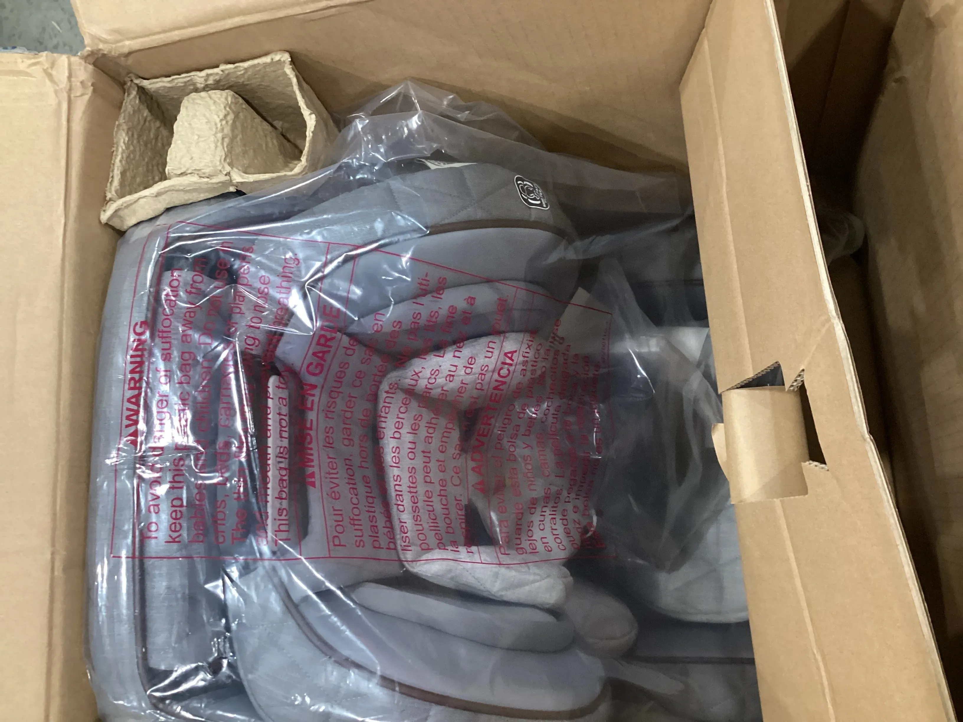 4EVER DLX SnugLock Convertible Car Seat - Midtown Grey (Floor Model)