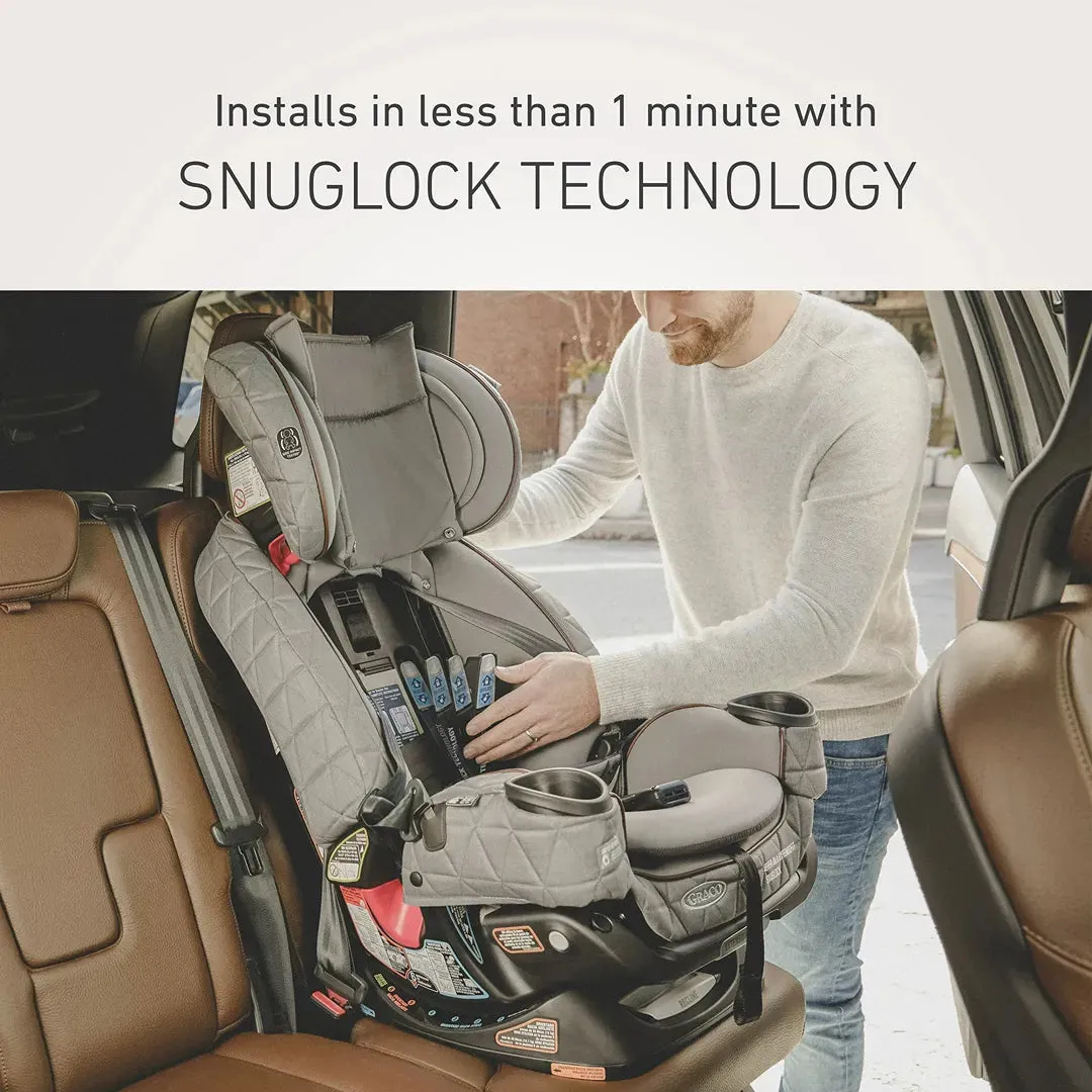 4EVER DLX SnugLock Convertible Car Seat - Midtown Grey (Floor Model)