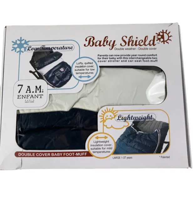 7 A.M. Enfant Baby Shield, L, Midnight Blue