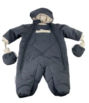 7 A.M. Enfant Benji Snowsuit Bebe, 6-12 months, Smoky