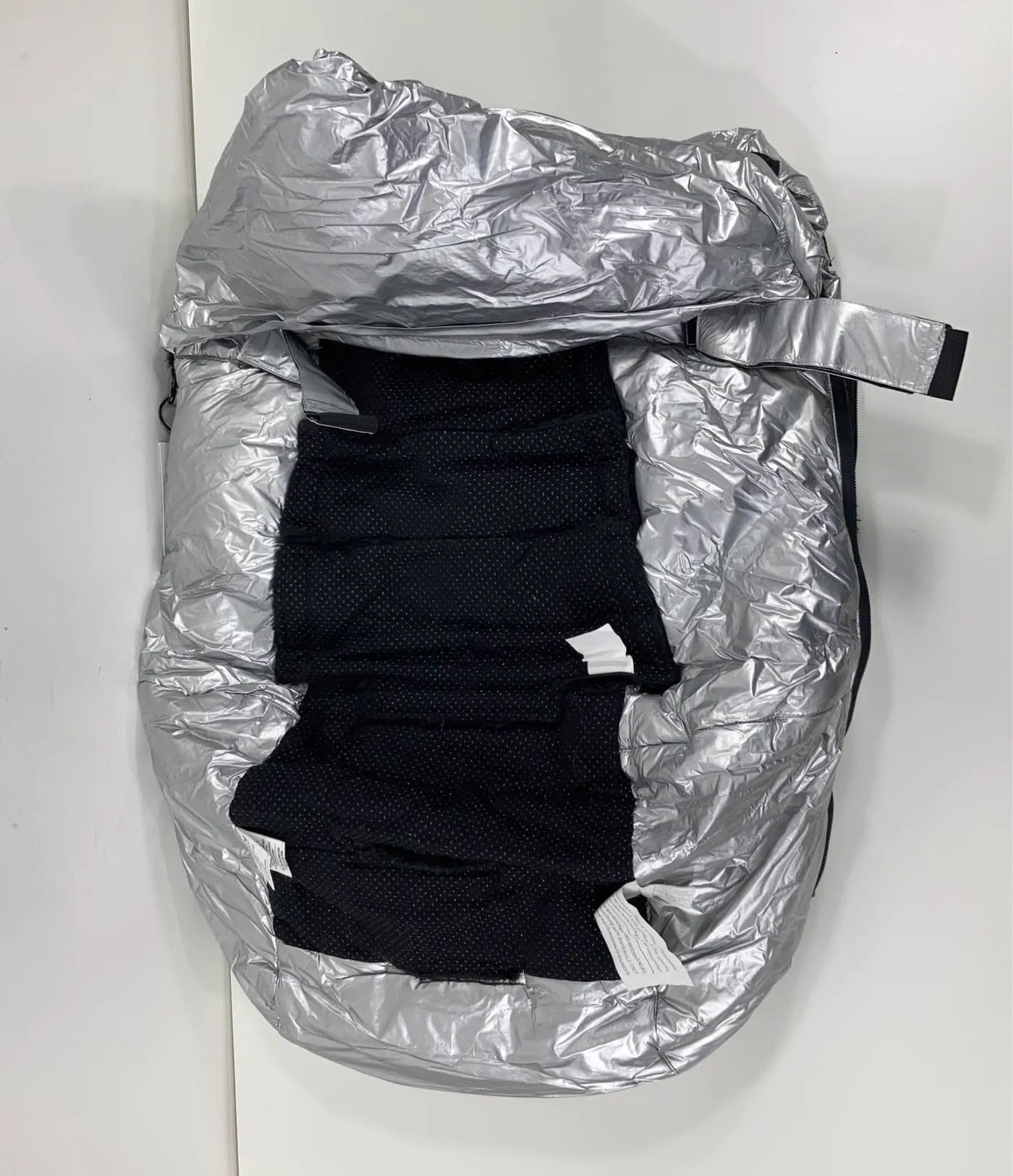 7 A.M. Enfant GlacierPOD Stroller and Car Seat Footmuff, Silver