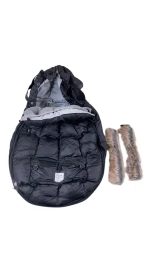 7 A.M. Enfant Le Sac Igloo, Black, Small (0-6 Months)