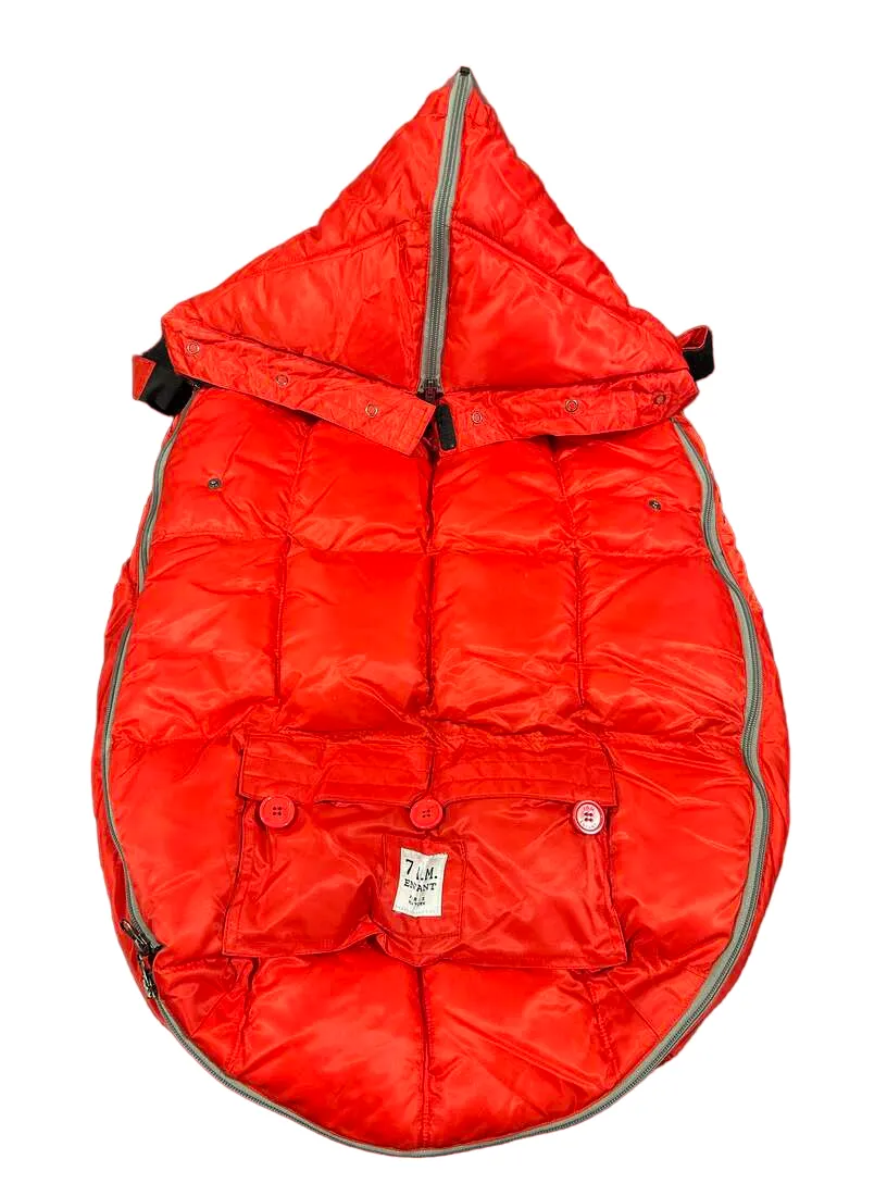 7 A.M. Enfant Le Sac Igloo, Red, Medium (6-18 months)