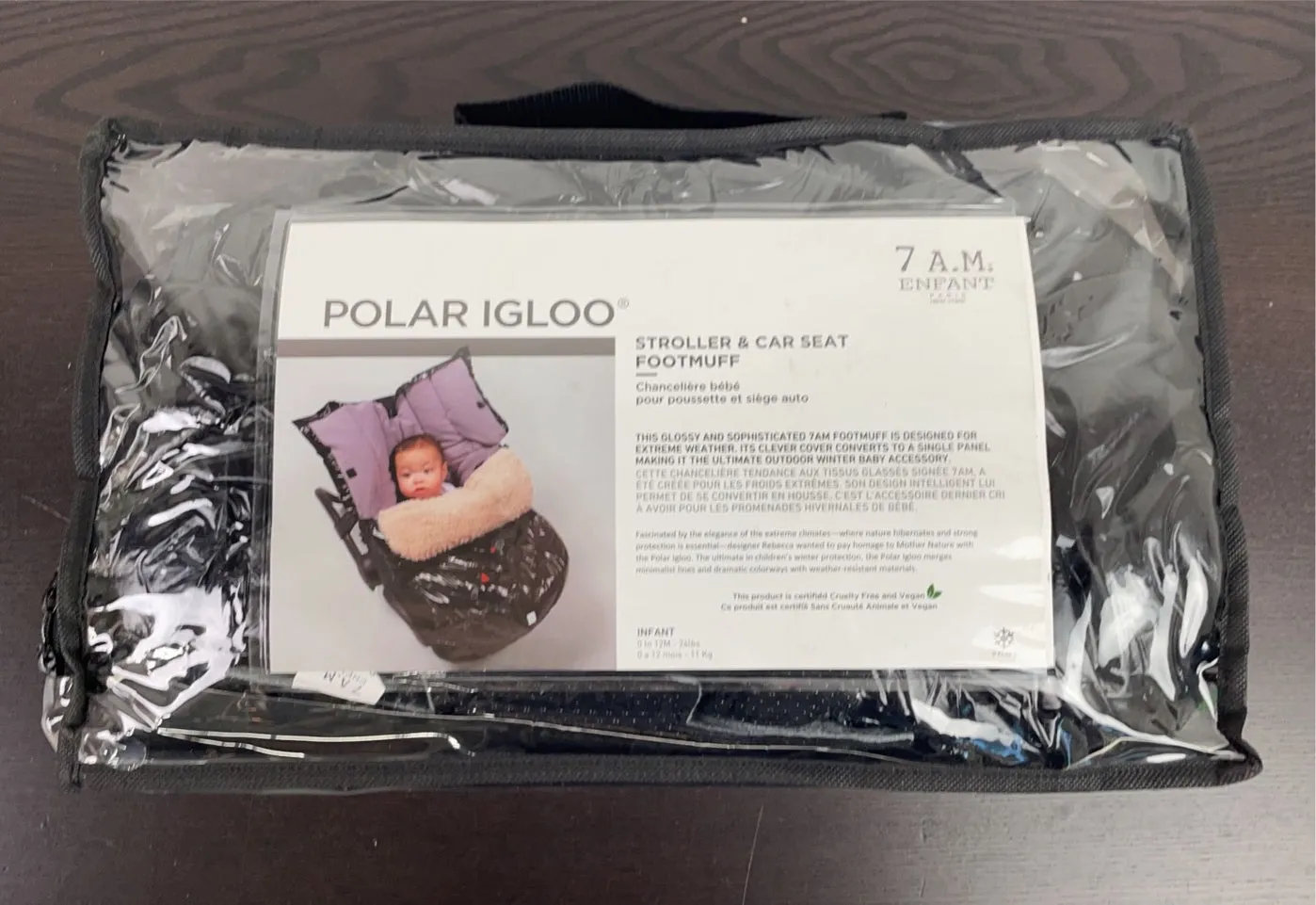 7 A.M. Enfant Polar Igloo Footmuff, Infant(0-12 Months)