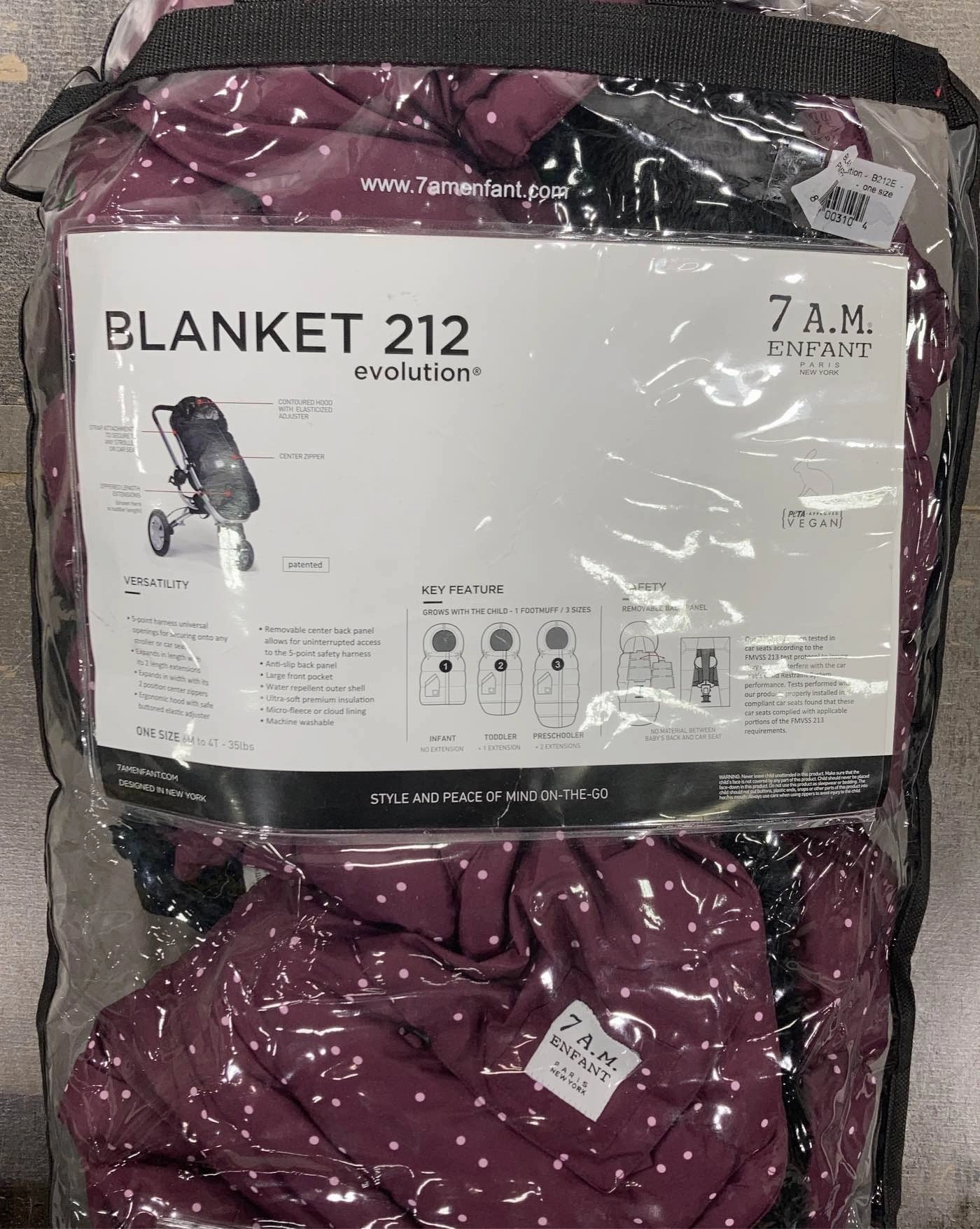 7 A.M. Enfant Blanket 212 Evolution