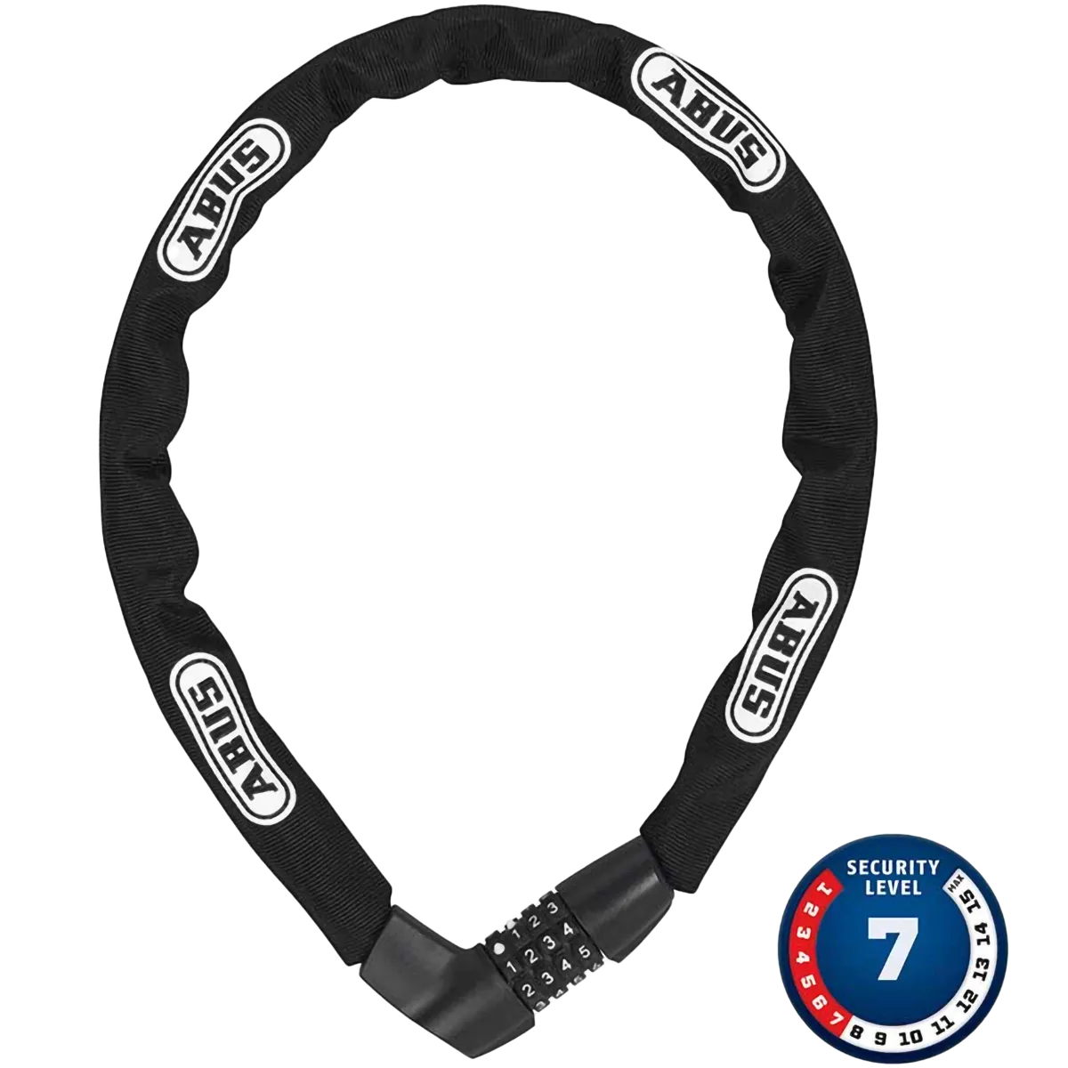 Abus Tresor 1385 Chain Lock Combo 110cm