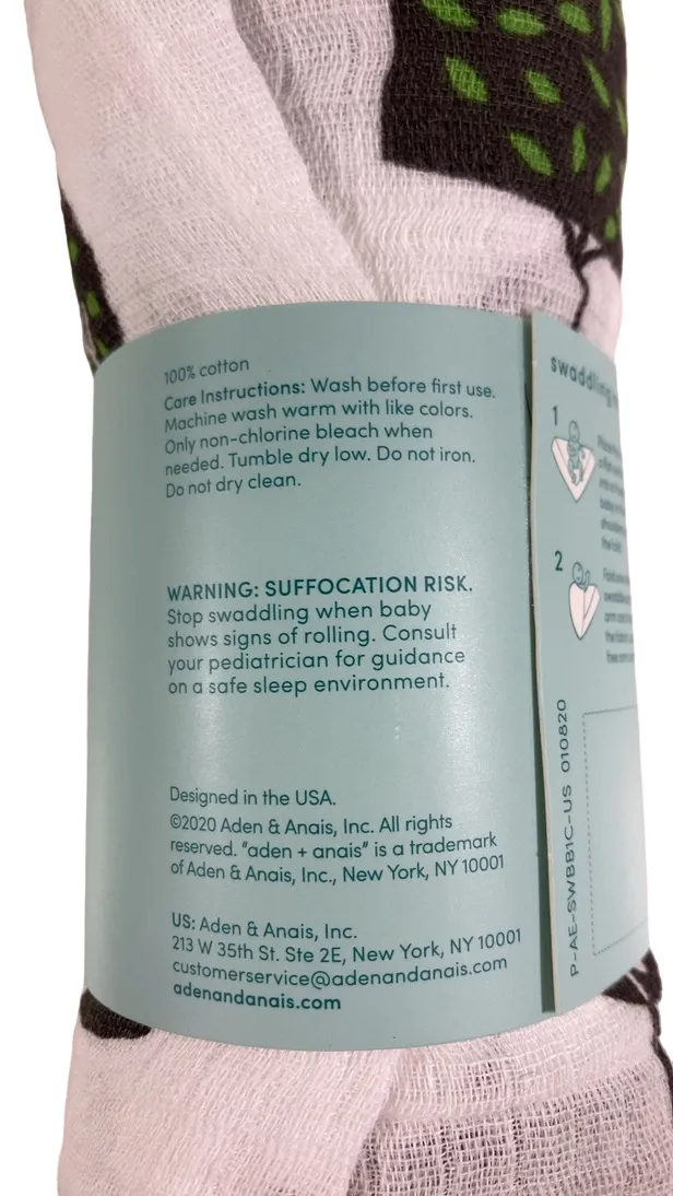 Aden   Anais Swaddle Blanket, Deco