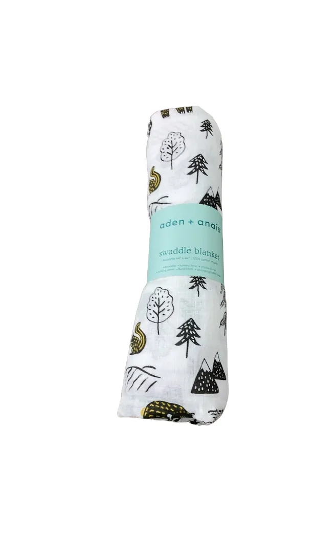 Aden   Anais Swaddle Blanket, Forest