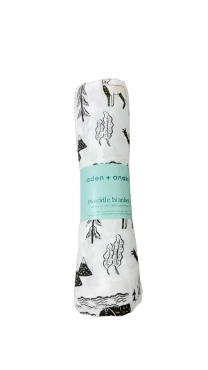 Aden   Anais Swaddle Blanket, Forest