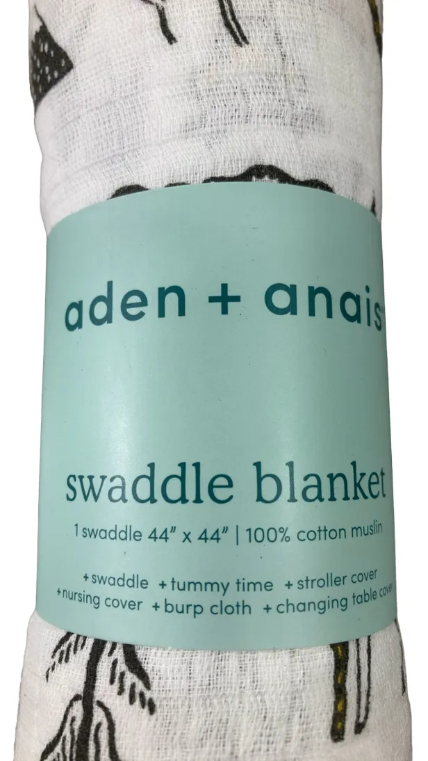 Aden   Anais Swaddle Blanket, Forest