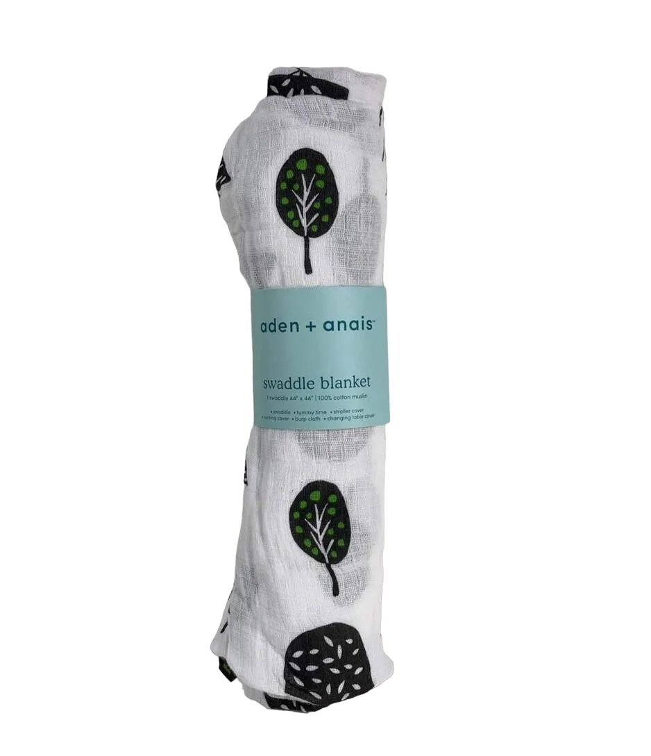 Aden   Anais Swaddle Blanket, Forest