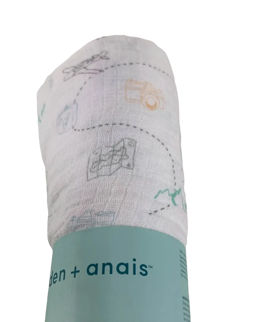 Aden   Anais Swaddle Blanket, Voyager