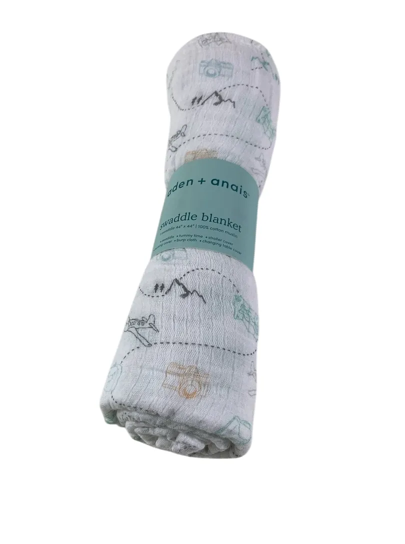 Aden   Anais Swaddle Blanket, Voyager
