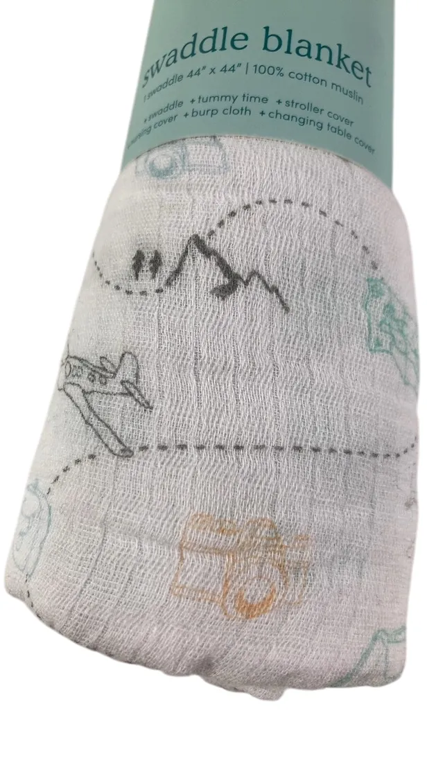 Aden   Anais Swaddle Blanket, Voyager