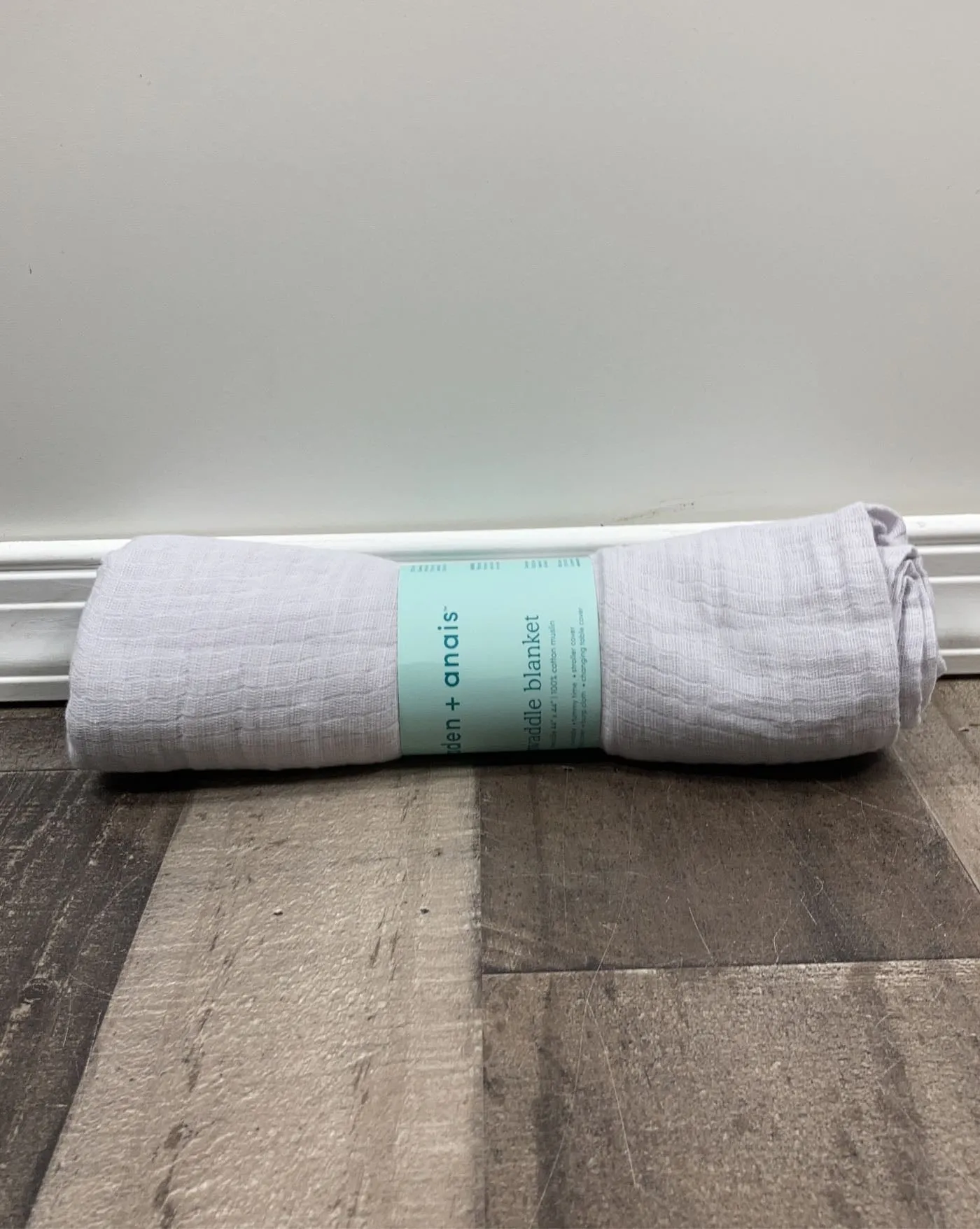 Aden   Anais Swaddle Blanket, White