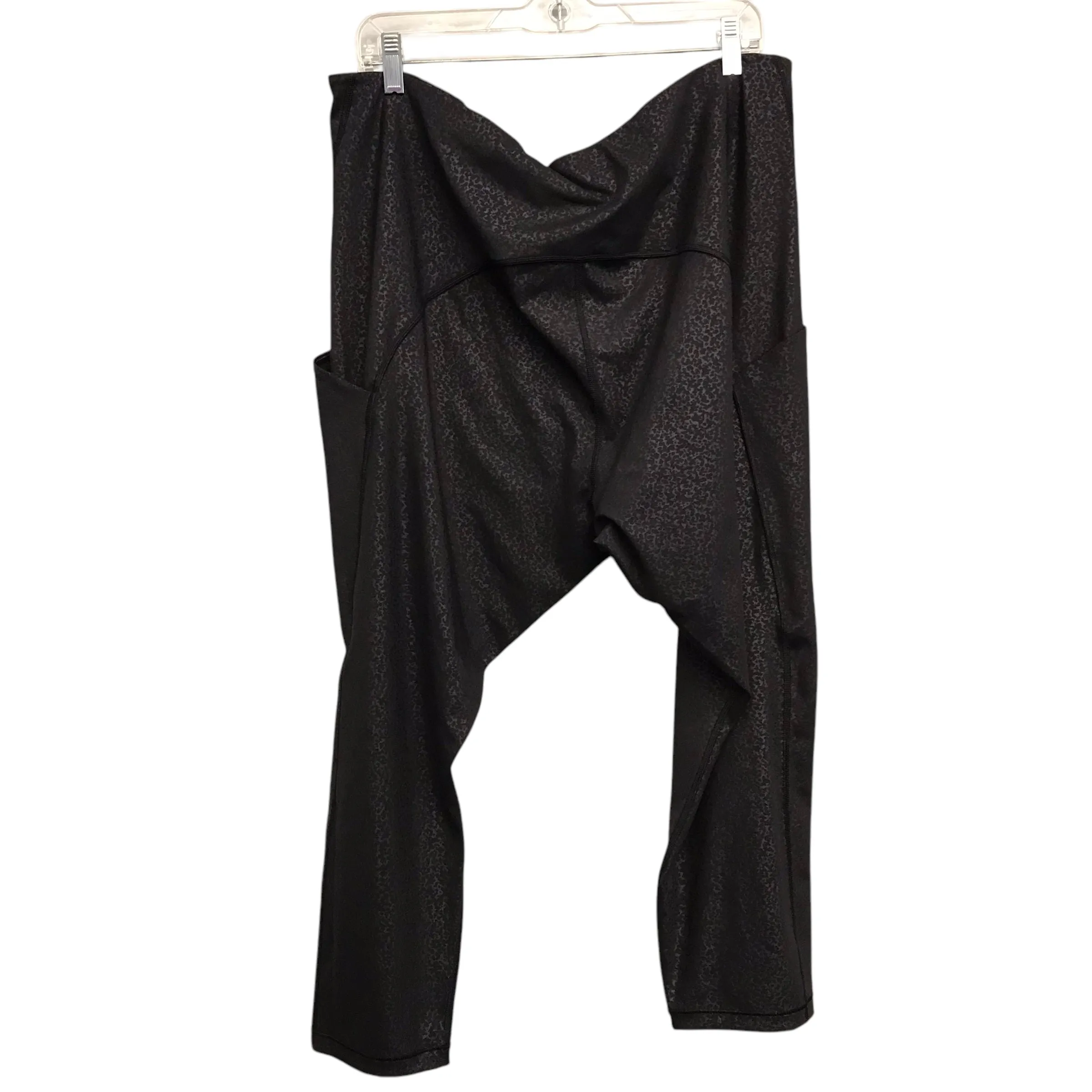 Athletic Leggings By Athleta In Black, Size:3X