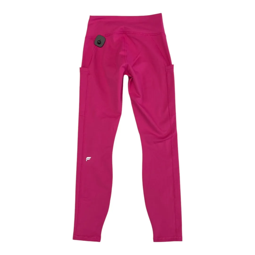 Athletic Leggings By Fabletics In Pink, Size:M