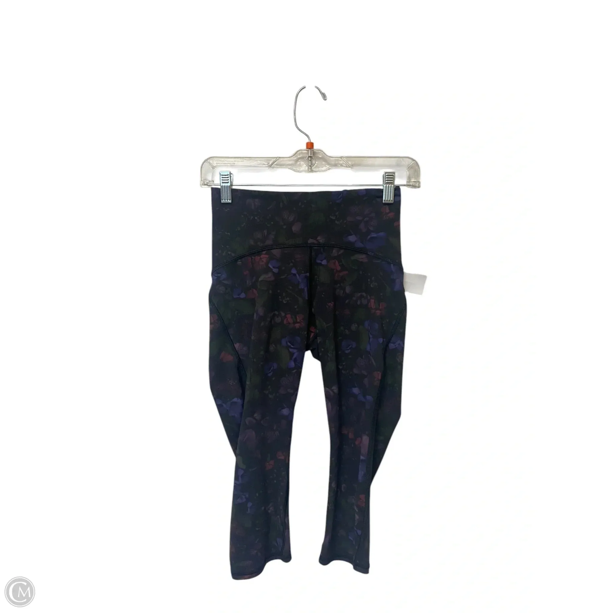 Athletic Leggings By Lululemon In Floral Print, Size: 4