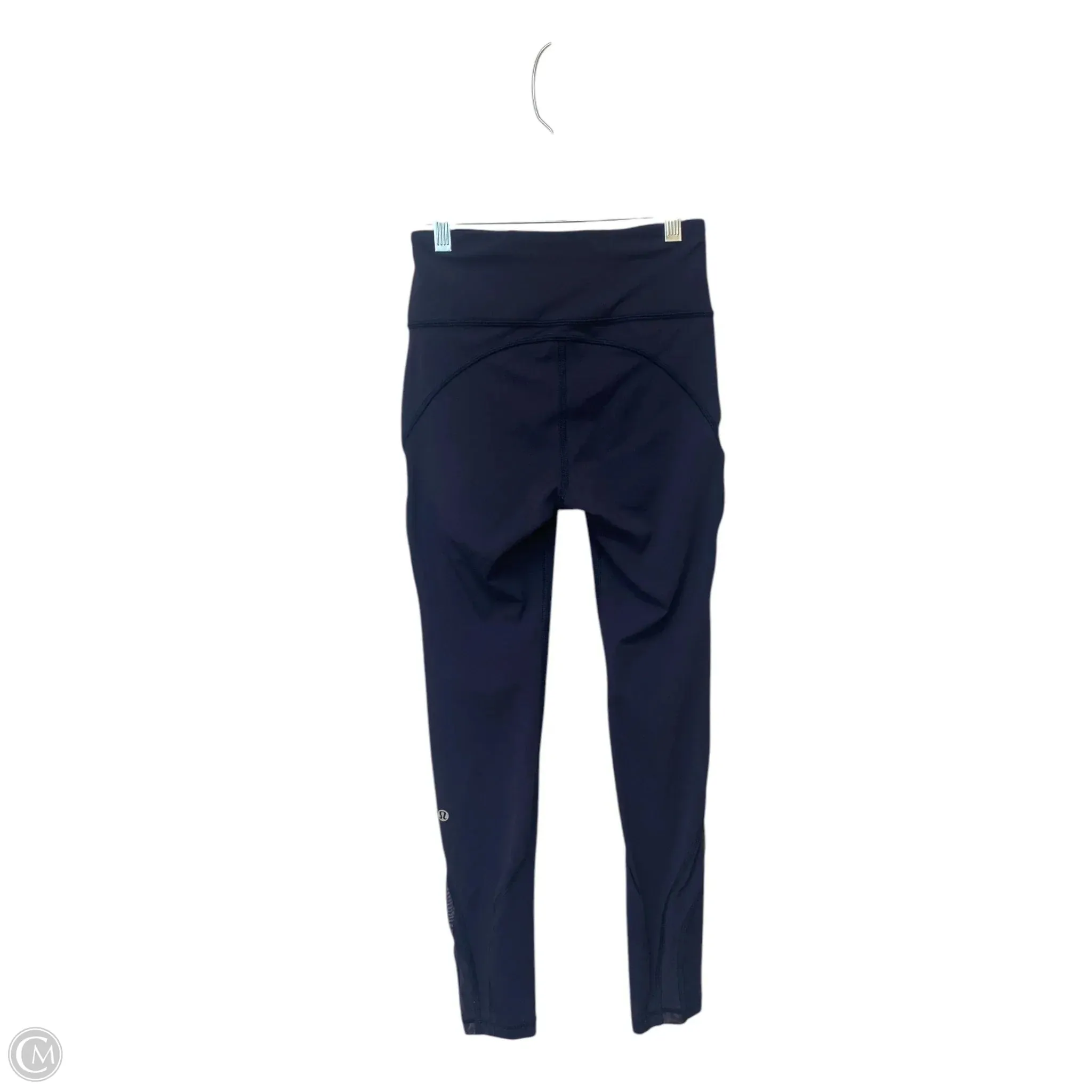 Athletic Leggings By Lululemon In Navy, Size: 2