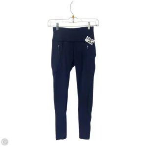 Athletic Leggings By Lululemon In Navy, Size: 2