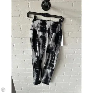 Athletic Leggings By Varley In Black & White, Size: 4