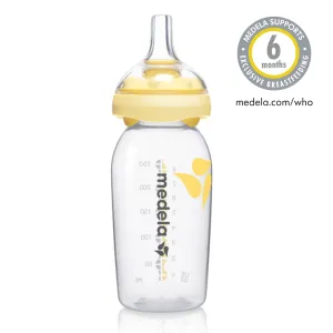 Calma Teat with 250ml Breastmilk Bottle