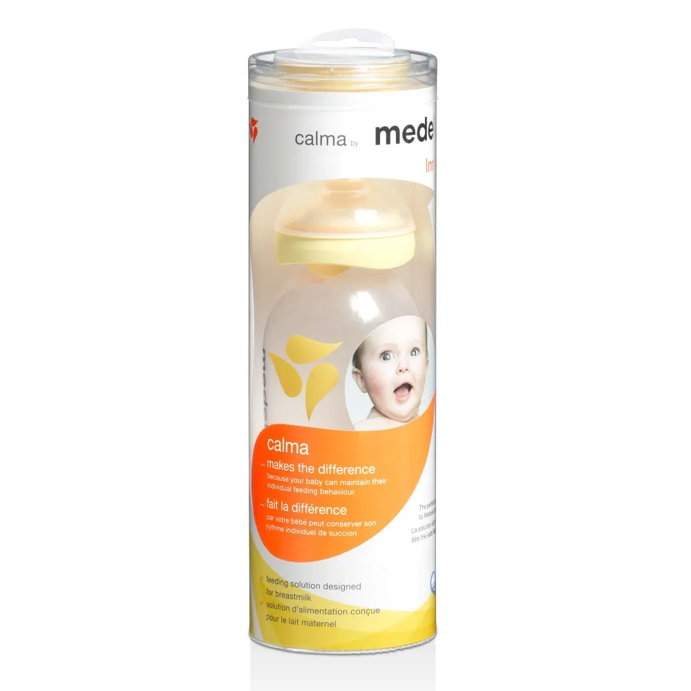 Calma Teat with 250ml Breastmilk Bottle
