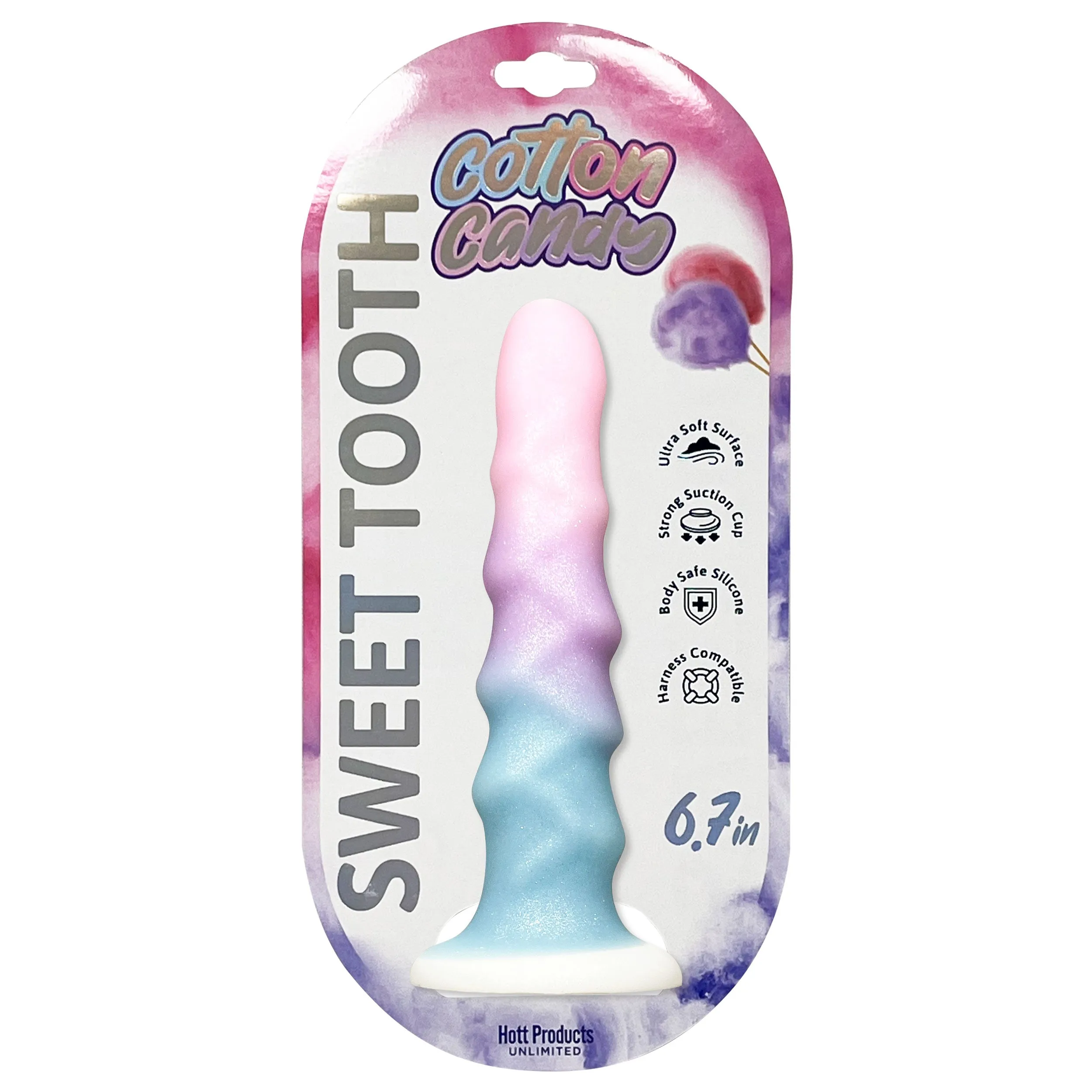 CC- SWEET TOOTH 6.7" DILDO