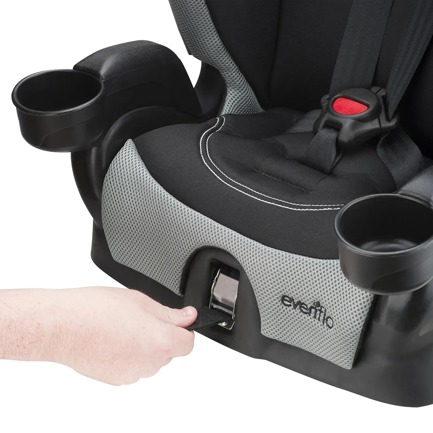 Chase LX Harnessed Toddler Booster Car Seat - Jameson Gray