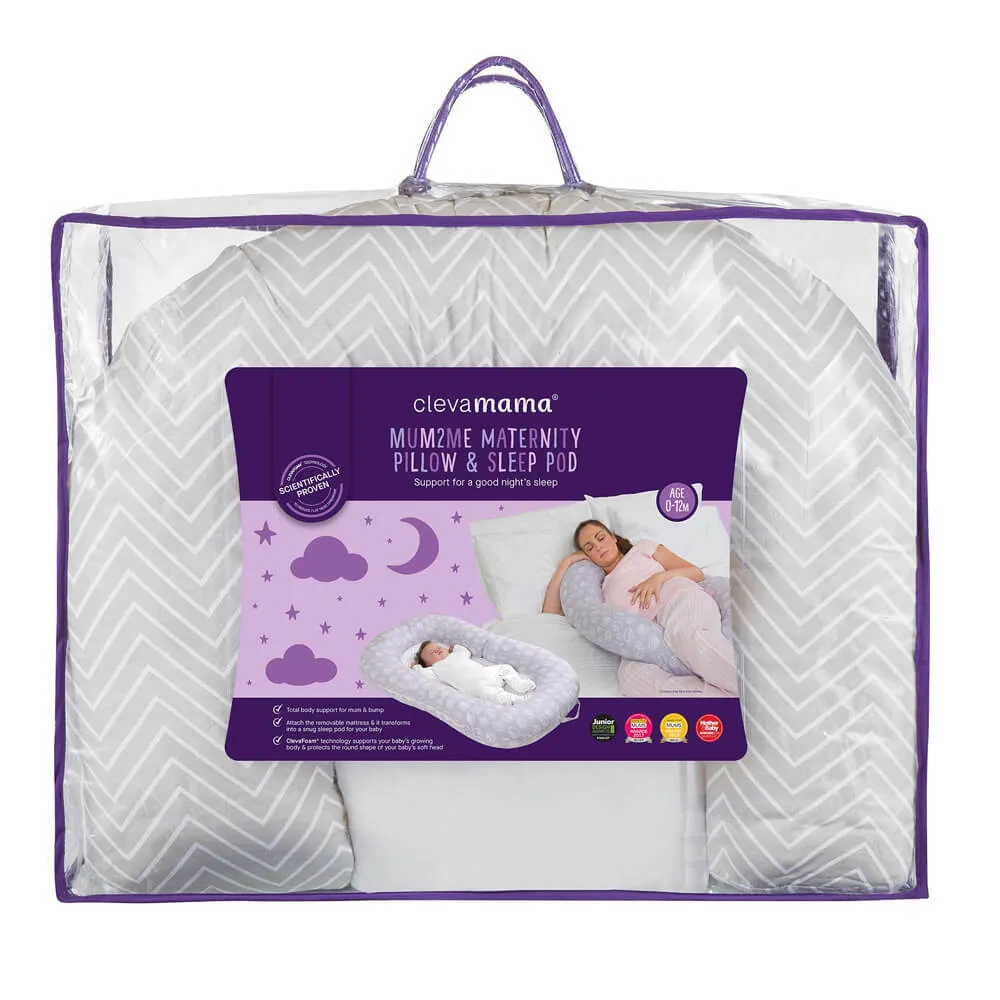 Clevamama Mum2Me Maternity Pillow & Sleep Pod