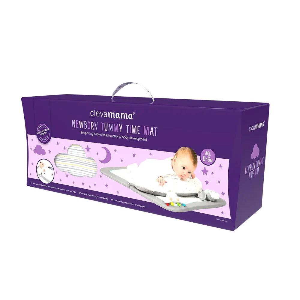 ClevaMama Newborn Tummy Time Mat
