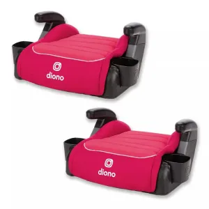 Connect3® R Backless Booster Pack of Two - Pink Cotton Candy (See Description)