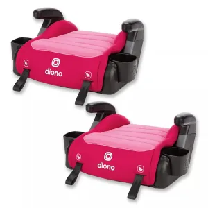 Connect3® RXT Backless Booster Pack of Two - Pink Cotton Candy