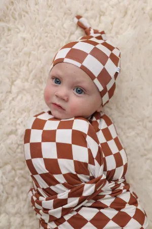 Copper Checkers Dream Swaddle Set