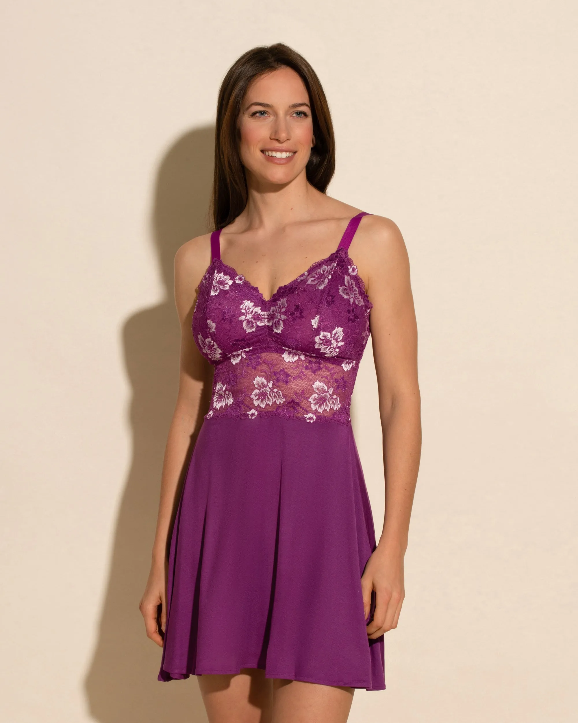 Curvy Chemise & G-String Set