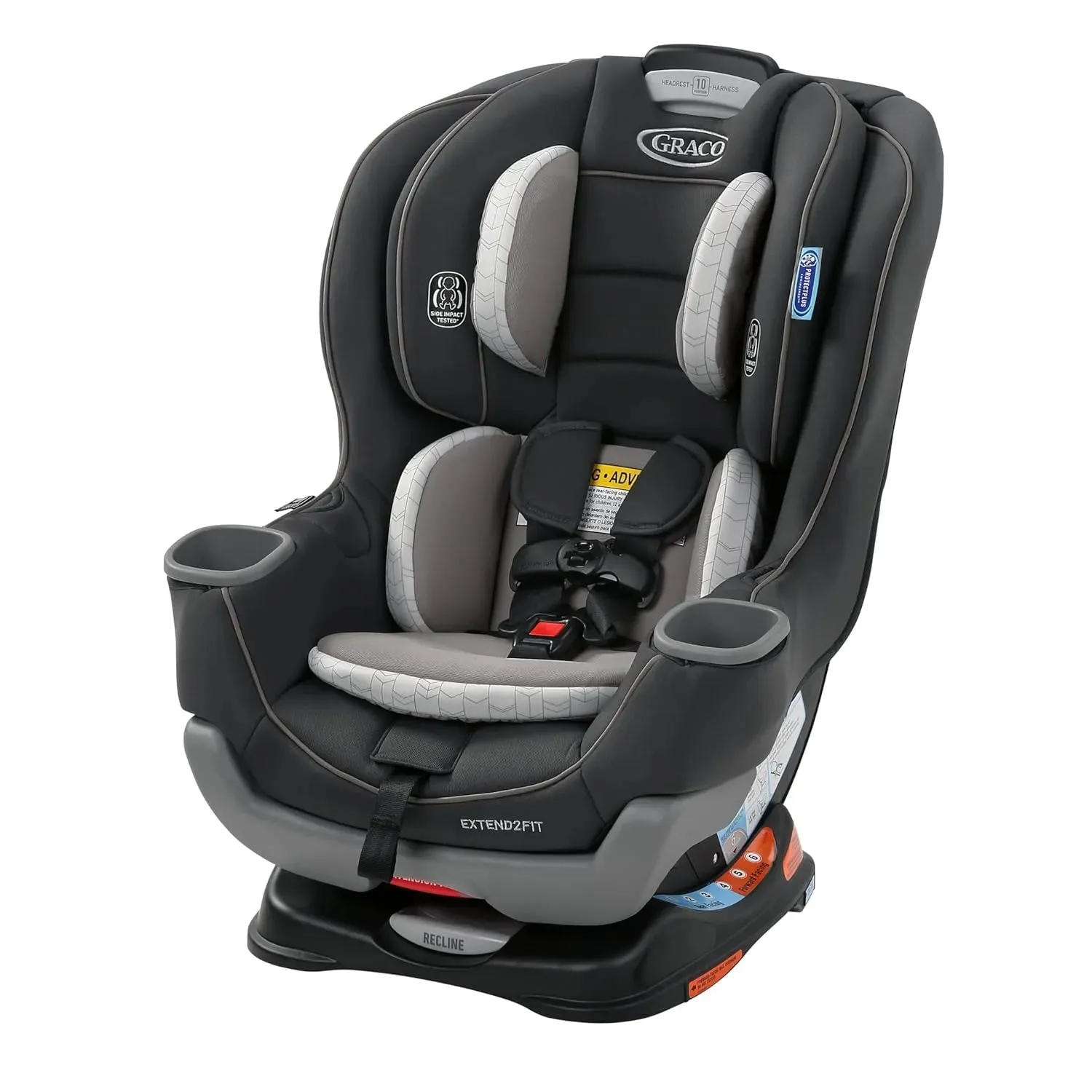 Extend2Fit Convertible Car Seat - Gotham (See Description)
