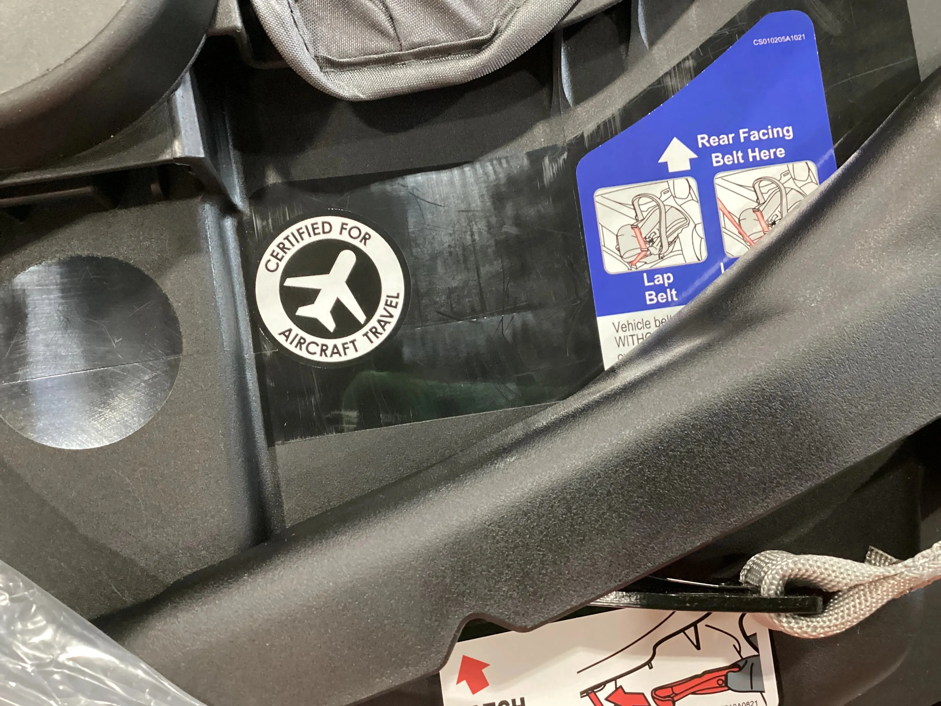 EZ-Lift Plus Infant Car Seat - Ultra Gray (See description)