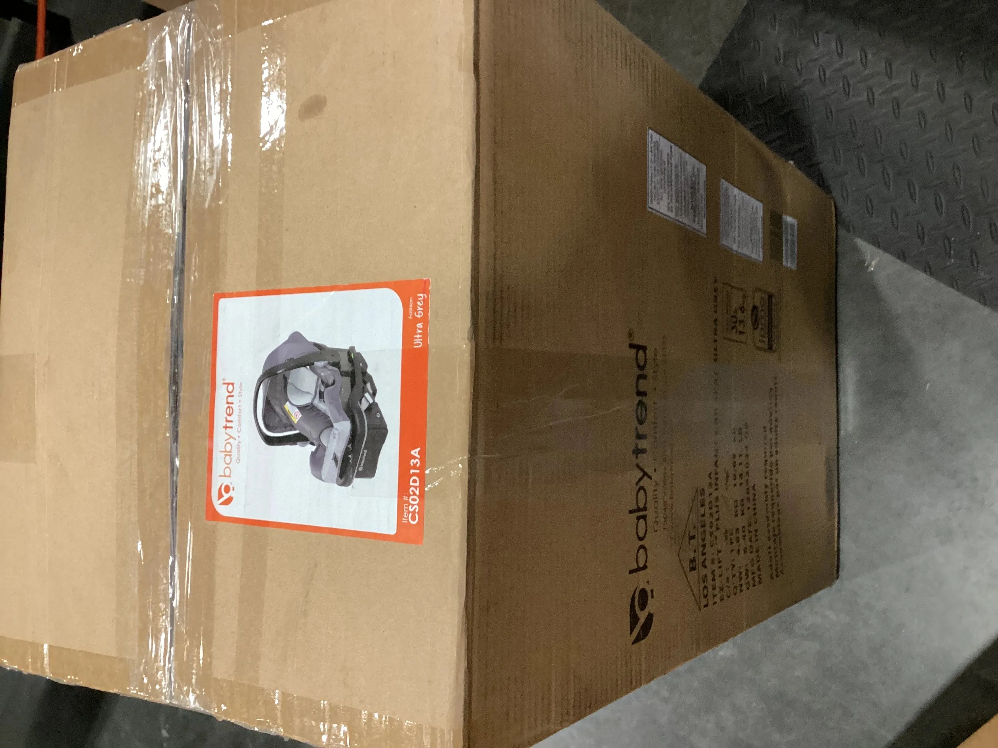 EZ-Lift Plus Infant Car Seat - Ultra Gray (See description)