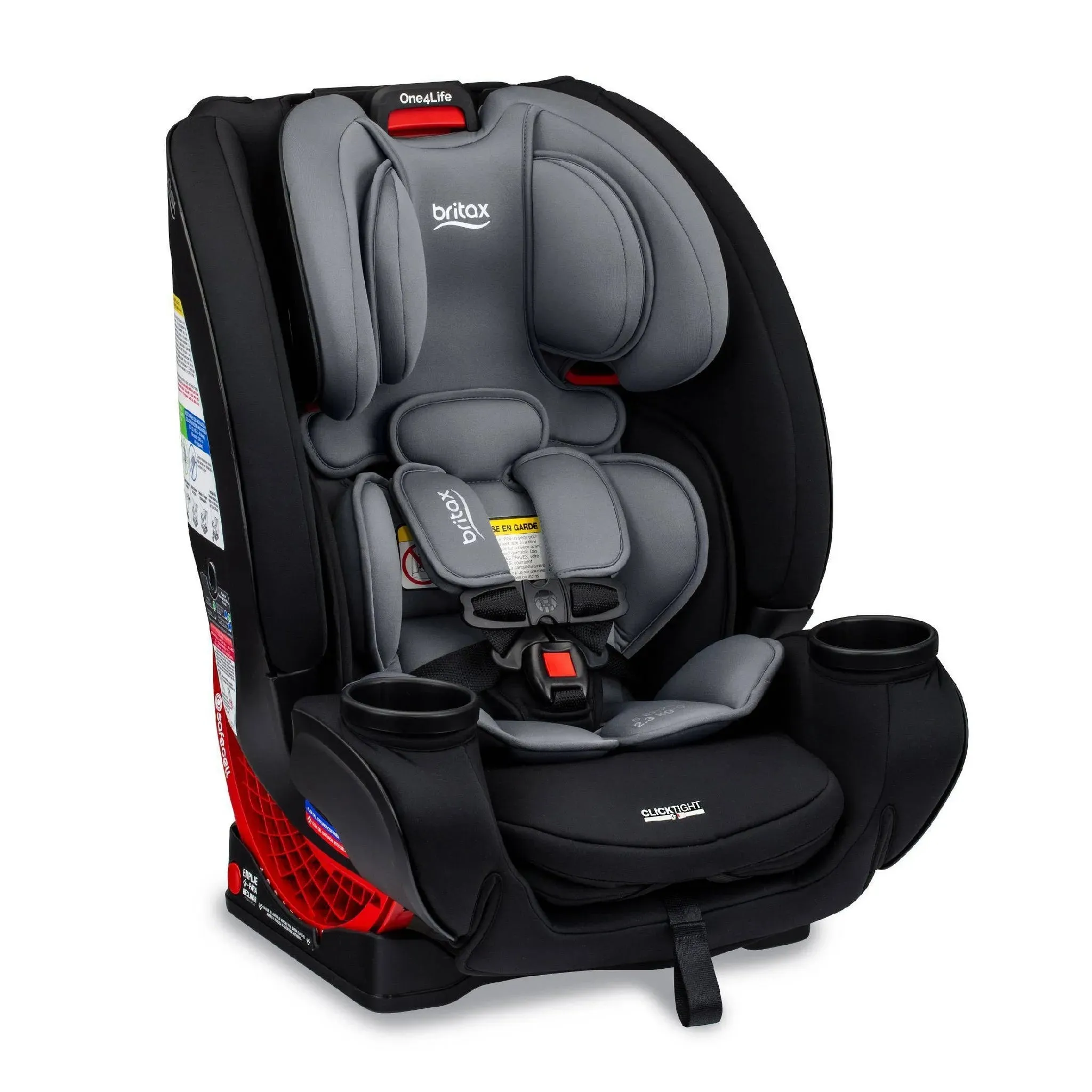 (Floor Model) One4Life Click Tight All-In-One Convertible Car Seat - Graphite Onyx