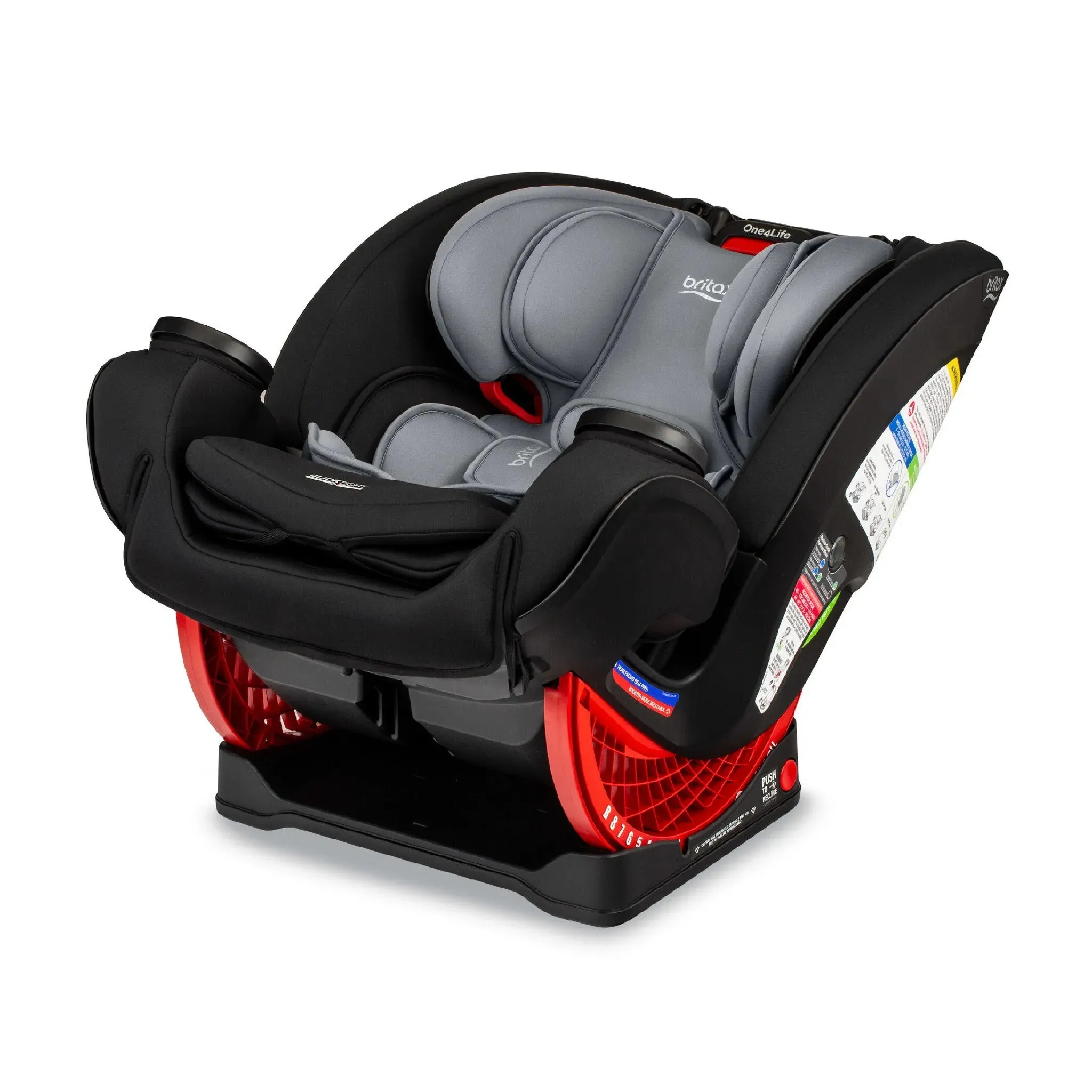 (Floor Model) One4Life Click Tight All-In-One Convertible Car Seat - Graphite Onyx