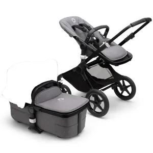Fox 3 Base - Black/Grey Melange (Sun Canopy Not Included)