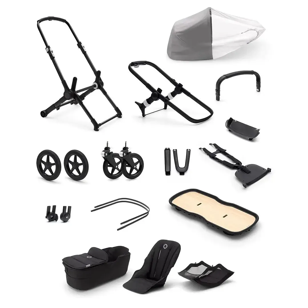 Fox 3 Base Set - BLACK/MIDNIGHT BLACK